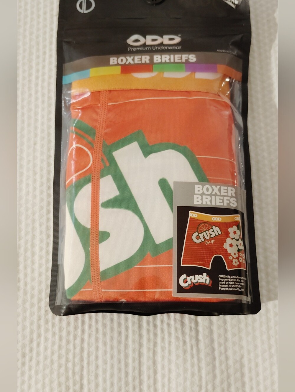 ODD Stand Out Allover Print Orange Crush Soda Pop Orange Slices Boxers Men's 2XL